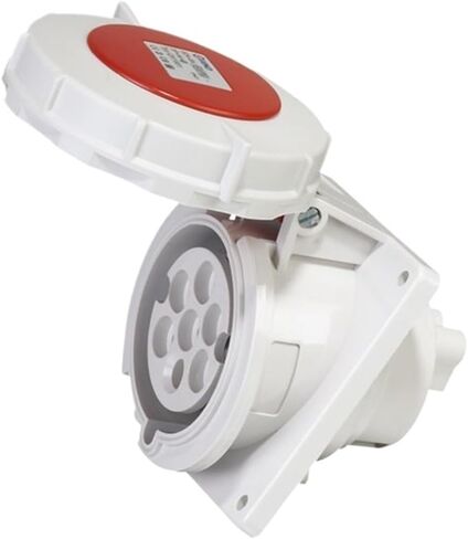 7-core 16A32A three-phase 400V industrial aviation and socket waterproof and dustproof seven-hole oil machine interface socket(7P16AIP44 concealed GP738) in Saudi Arabia