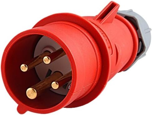 TYP252 264 industrial waterproof TYP3 4 16A32A(4 pin 32A plug TYP 264) in Kuwait