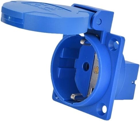 خمسة فتحات مقاومة للماء للطيران الصناعي ومقبس متعدد الوظائف 10A الأوروبي SCHUKO المعيار الأوروبي 2 كور 16A (التوصيل IP44 GP10838) in Kuwait