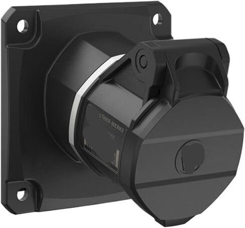 IP54 waterproof and dustproof flat-panel industrial socket concealed bevel(FW510311SK) in Kuwait