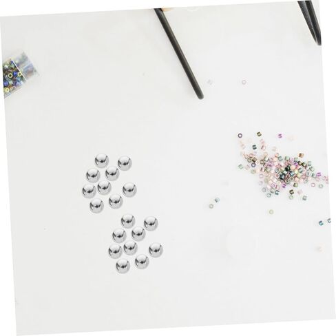 Angoily 100Pcs Silver Round Rivets for DIY Clothing Bags Shoes Durable Prong Studs for Punk Rock Craft Projects Easy to Use Versatile Decoration Supplies in Saudi Arabia