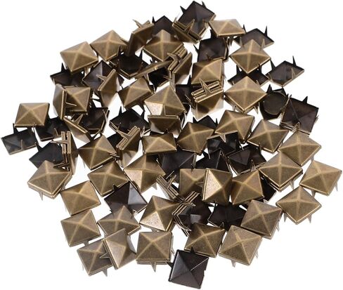 Angoily 100Pcs Decorative Claw Studs Rivets Rivets for Clothing Bags Shoes Antique DIY Craft Supplies Durable Scratch Resistant in Saudi Arabia