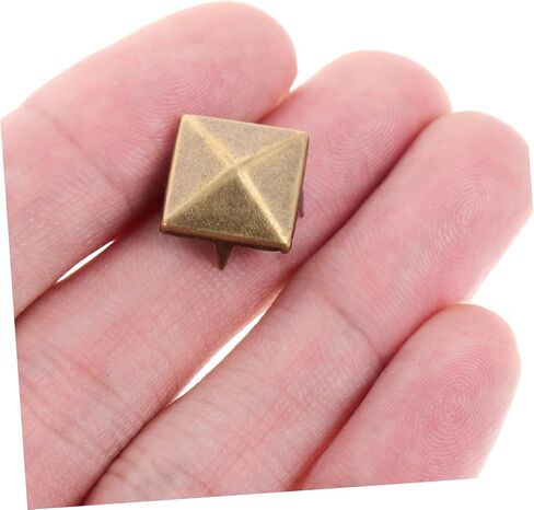 Angoily 100Pcs Decorative Claw Studs Rivets Rivets for Clothing Bags Shoes Antique DIY Craft Supplies Durable Scratch Resistant in Saudi Arabia