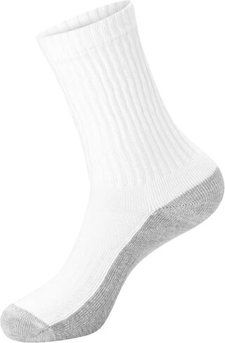 Hanes mens Crew Socks Pack, 6-pair Pack, X-temp Moisture-wicking Cushioned Odor Guard Men's Socks With Arch Support in Saudi Arabia