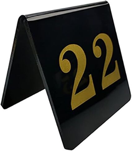 أرقام الجدول، لوحة أرقام طاولة مكتب خيمة الاكريليك (45667) in Kuwait