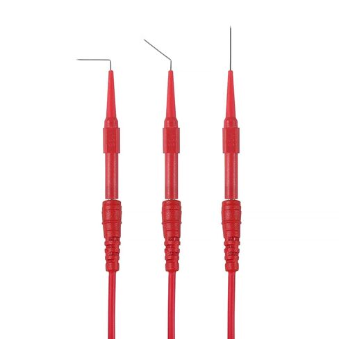 20pcs Test Lead Kit Alligator Clip to 4mm Banana Plug Test Probe Back Probes Kit Test Pins for Automotive Repair Inspection Tools Set Test Probes Leads in Saudi Arabia