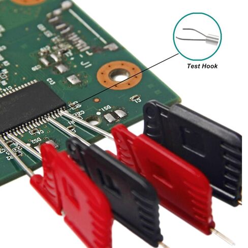 SDK08 Test Ultra Small Chip Foot Micro IC Clamp SOIC TSSOP TSOP SSOP MSOP PLCC QFP TQFP LQFP SMD IC Test Chip Mini Chips Adapter in Saudi Arabia
