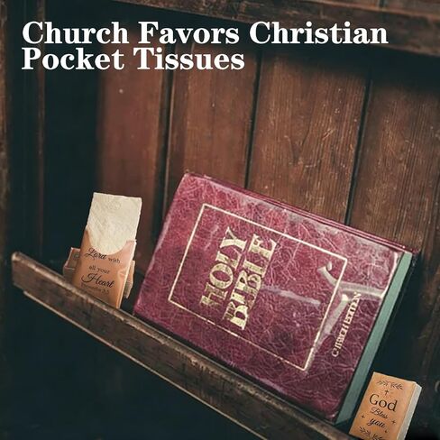 20 Pack Bamboo Christian Pocket Tissues with 10 Bible Verse Travel Packs Bulk 500 Sheet Small Tissues Pocket Packs 3 Ply Mini Travel Size Individual Religious Party Favor in Saudi Arabia
