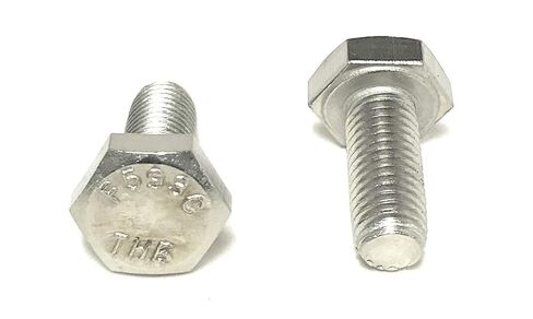 1/4-28x5/8 Stainless Steel Hex Cap Screws FT Hex Bolts 18-8 (UNF) FINE Thread (25 pcs) in Saudi Arabia