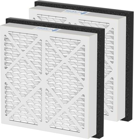 20x20x3 MERV 13 استبدال فلتر الهواء المطوي متوافق مع سلسلة Zephyr VGF 20x20x3 مرشح شبكة الهواء للعودة للمنزل بالكامل، نظام تنقية الهواء MERV 13، عبوتان in Kuwait