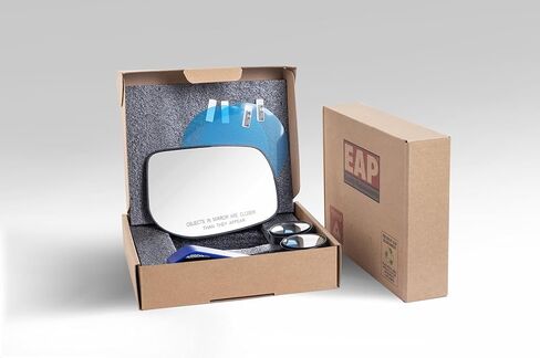 EAP Driver Side Mirror Glass Compatible with Toyota Corolla 2008-2013 (Japan Built), Heated, 8796112C60 8796112D80 in Saudi Arabia