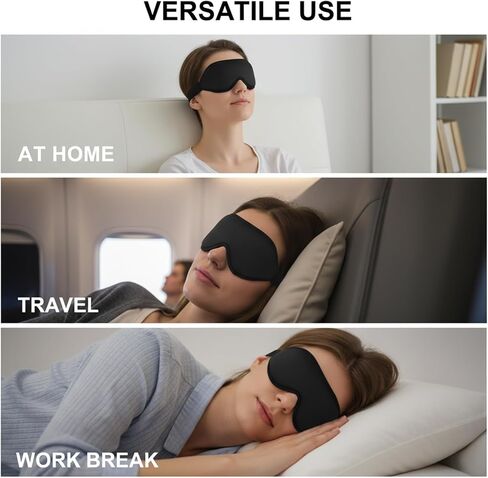 قناع جل تبريد ثلاثي الأبعاد للعين - قناع نوم بارد ودافئ قابل لإعادة الاستخدام، حزمة ثلج هلامية ناعمة للانتفاخ وتخفيف الهالات السوداء وراحة الصداع in Kuwait