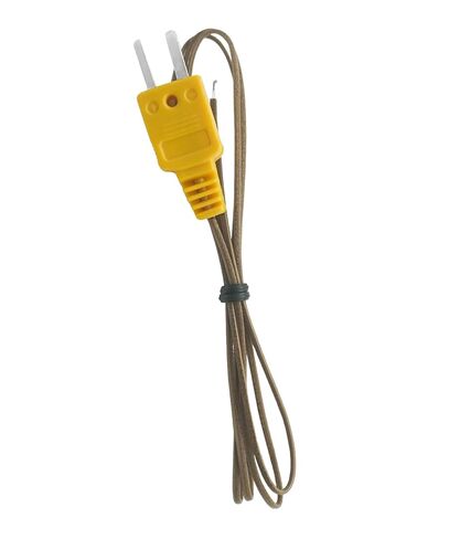 80PK-1 K-Type Temperature Bead Probe Compatible with Fluke Multimeter,-40 to 260°C Temperature Line with Connector(1-Meter Long) in Saudi Arabia