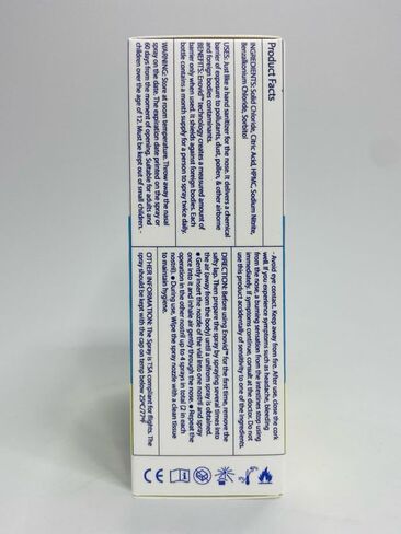 Enovid@ Travel Size Nasal Spray, Daily Protection You Trust, Natural and Revolutionary Protection Nasal Spray, Great for Daily use, Chemical Free, Cruelty-Free, 0.845 fl oz - Pack of 1 in Saudi Arabia