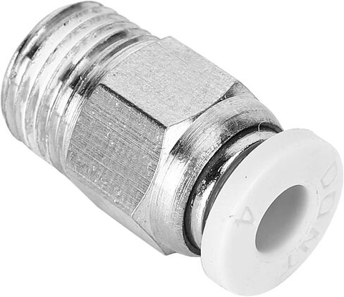 10 قطعة موصل أنبوب PTFE مستقيم، أجزاء طابعة ثلاثية الأبعاد M10، تركيبات هوائية مستقيمة PC4‑01 in Saudi Arabia