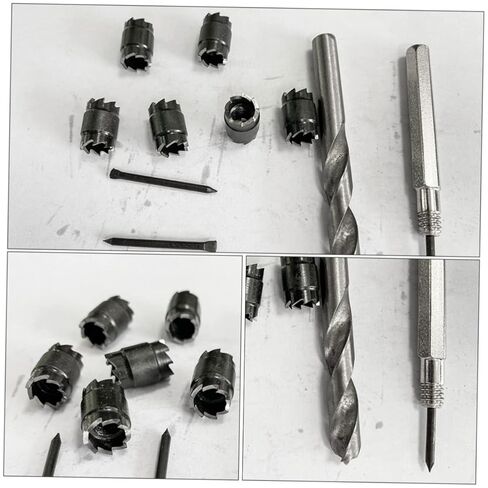 9 قطع من رؤوس المثقاب لإزالة قاطع اللحام عالية السرعة من أجل عملية لحام فعالة، مثقاب كهربائي متوافق مع تطبيقات اللحام in Kuwait