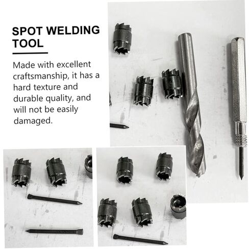 9 قطع من رؤوس المثقاب لإزالة قاطع اللحام عالية السرعة من أجل عملية لحام فعالة، مثقاب كهربائي متوافق مع تطبيقات اللحام in Kuwait