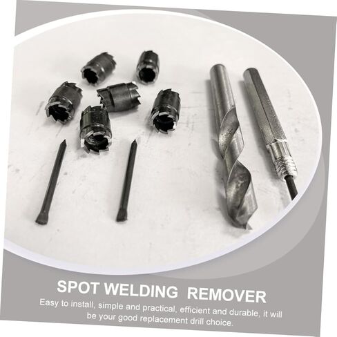9 قطع من رؤوس المثقاب لإزالة قاطع اللحام عالية السرعة من أجل عملية لحام فعالة، مثقاب كهربائي متوافق مع تطبيقات اللحام in Kuwait