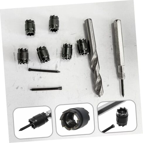 9 قطع من رؤوس المثقاب لإزالة قاطع اللحام عالية السرعة من أجل عملية لحام فعالة، مثقاب كهربائي متوافق مع تطبيقات اللحام in Kuwait