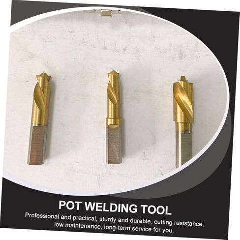 Vaguelly 1set Co Welding Drill Bit أداة لحام ومزيل تصميم قوي للاستخدام على المدى in Kuwait