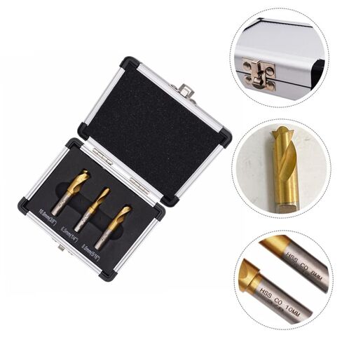 Vaguelly 1set Co Welding Drill Bit أداة لحام ومزيل تصميم قوي للاستخدام على المدى in Kuwait