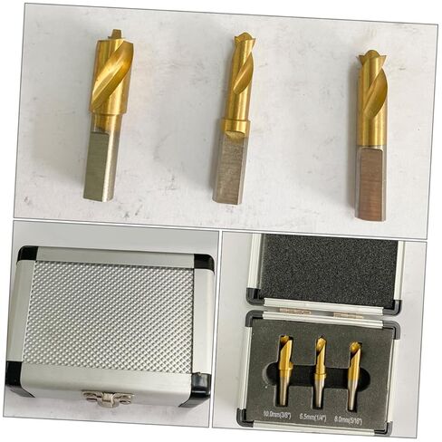 Vaguelly 1set Co Welding Drill Bit أداة لحام ومزيل تصميم قوي للاستخدام على المدى in Kuwait