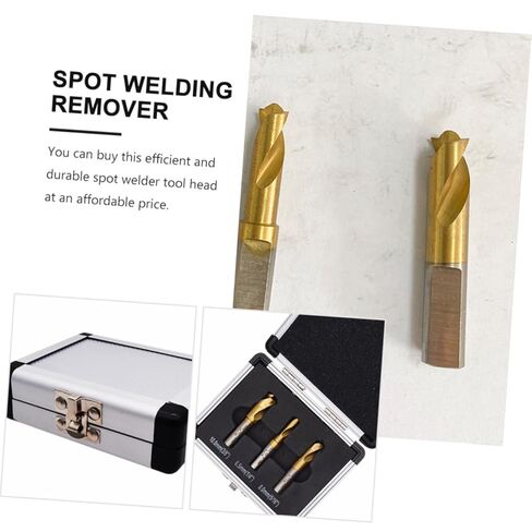 Vaguelly 1set Co Welding Drill Bit أداة لحام ومزيل تصميم قوي للاستخدام على المدى in Kuwait