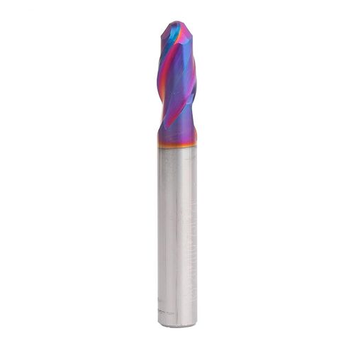 Milling Cutter Carbide CNC End Mills HRC60 Ball Nose Maching Endmill(R1.75x50lx4d) in Saudi Arabia
