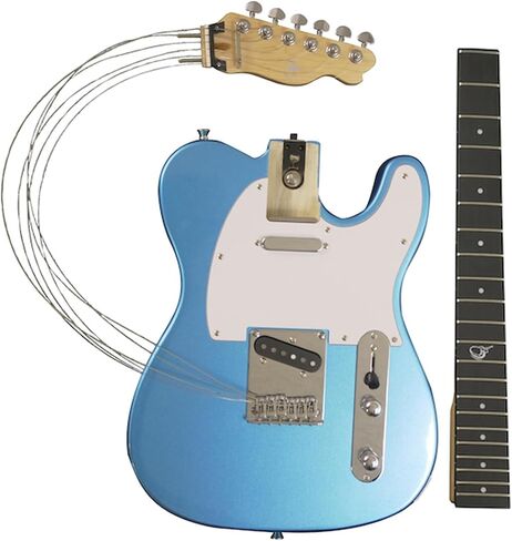 جيتار السفر الكهربائي القابل للطي OE990CB من Journey Instruments - غيتار كهربائي كامل الحجم قابل للطي مقاس 25 بوصة مع نظام رقبة قابل للفصل حاصل على براءة اختراع وحقيبة ظهر محمولة (Cherry Sunburst) in Kuwait