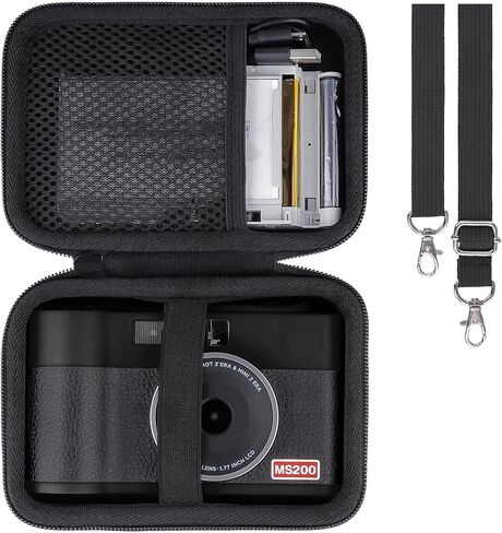 حقيبة سفر صلبة بديلة من khanka لكاميرا KODAK Mini Shot 3 ERA/Mini Shot 3 Retro 4PASS 2 في 1 للكاميرا الفورية وطابعة الصور، حافظة فقط (أصفر) in Saudi Arabia
