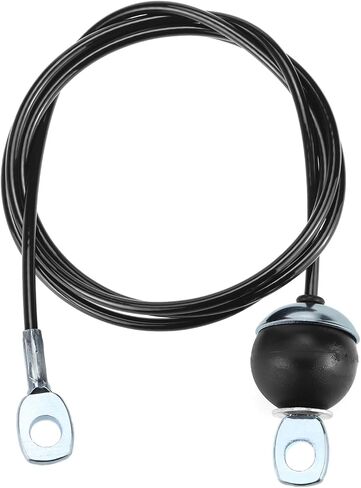 QWORK Fitness Pulley Cable, 59 Inches, 300 lbs Capacity, Cable Pulley Attachments for Gym, Compatible with All Fitness Systems in Saudi Arabia