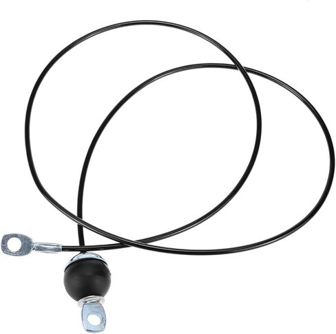 QWORK Fitness Pulley Cable, 59 Inches, 300 lbs Capacity, Cable Pulley Attachments for Gym, Compatible with All Fitness Systems in Saudi Arabia
