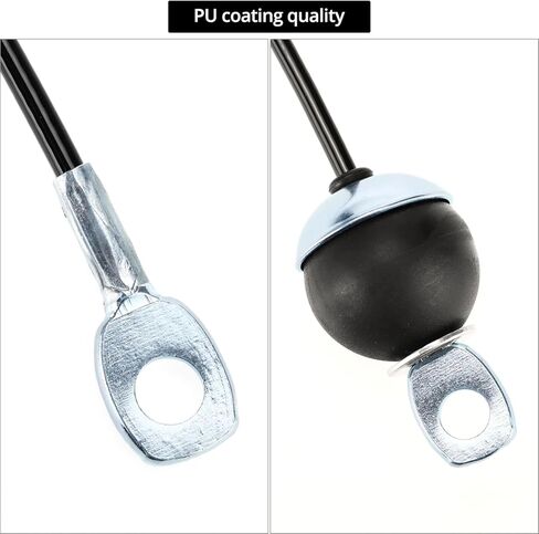 QWORK Fitness Pulley Cable, 59 Inches, 300 lbs Capacity, Cable Pulley Attachments for Gym, Compatible with All Fitness Systems in Saudi Arabia