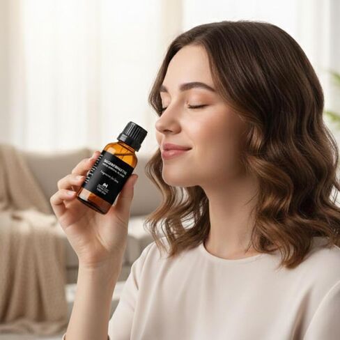 زيت ناشر للروائح الفندقية مستوحى من رائحة فندق باكارات 30 مل - عطر خشبي عنبر للناشر - عطر منزلي ممتاز مع الزعفران والياسمين - زجاجة زيت الزعفران العطرية الزجاجية مع قطارة in Kuwait