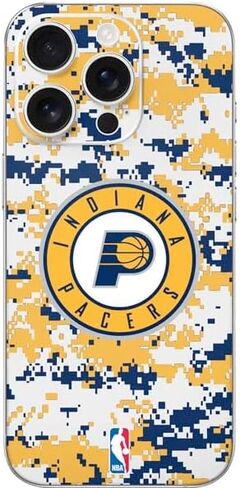 Skinit Decal Phone Skin Compatible with iPhone 16 Pro - Officially Licensed NBA Indiana Pacers Away Jersey Design in Saudi Arabia