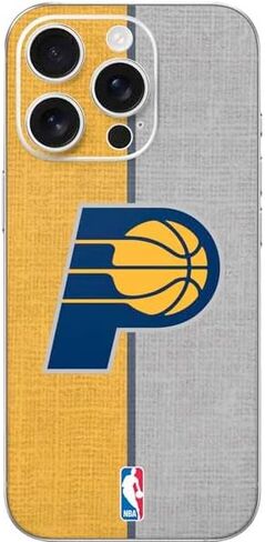 Skinit Decal Phone Skin Compatible with iPhone 16 Pro - Officially Licensed NBA Indiana Pacers Away Jersey Design in Saudi Arabia