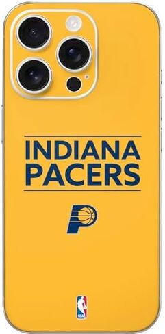 Skinit Decal Phone Skin Compatible with iPhone 16 Pro - Officially Licensed NBA Indiana Pacers Away Jersey Design in Saudi Arabia