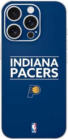 Skinit Decal Phone Skin Compatible with iPhone 16 Pro - Officially Licensed NBA Indiana Pacers Away Jersey Design in Saudi Arabia