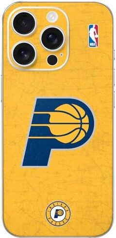 Skinit Decal Phone Skin Compatible with iPhone 16 Pro - Officially Licensed NBA Indiana Pacers Away Jersey Design in Saudi Arabia