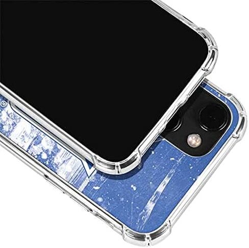 حافظة هاتف Skinit الشفافة متوافقة مع iPhone 13 - تصميم فروزن مرخص رسميًا من NHL New York Rangers in Saudi Arabia