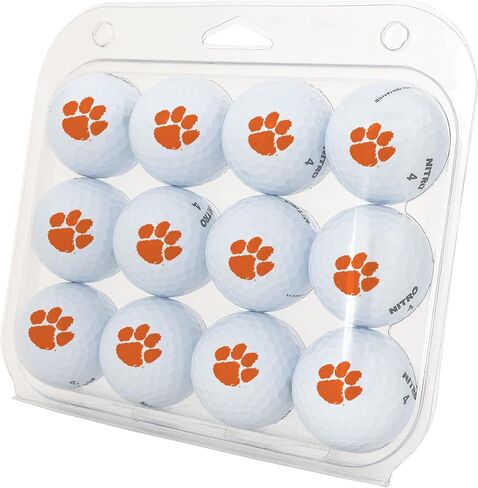 Desert Cactus Clemson University Golf Balls 12 Pack – CU Tigers Full Color Dozen – Officially Licensed Sport Team Accessory (Design B) in Saudi Arabia