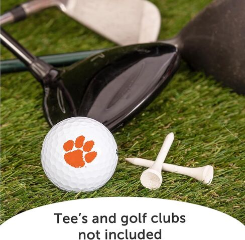 Desert Cactus Clemson University Golf Balls 12 Pack – CU Tigers Full Color Dozen – Officially Licensed Sport Team Accessory (Design B) in Saudi Arabia