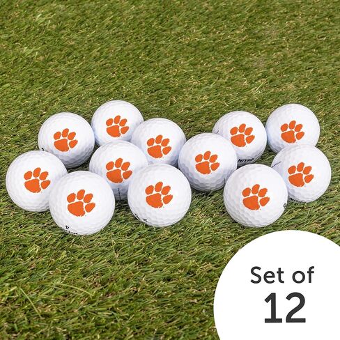 Desert Cactus Clemson University Golf Balls 12 Pack – CU Tigers Full Color Dozen – Officially Licensed Sport Team Accessory (Design B) in Saudi Arabia