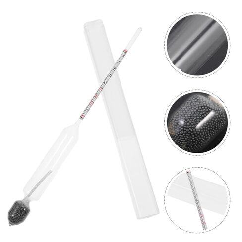 MAGICLULU 2pcs مقياس كثافة السوائل مجموعة اختبار اللاكتوميتر لقياس كثافة الحليب سهلة الاستخدام المحمولة ولاختبار اللاكتات المنزلي والتجاري in Saudi Arabia