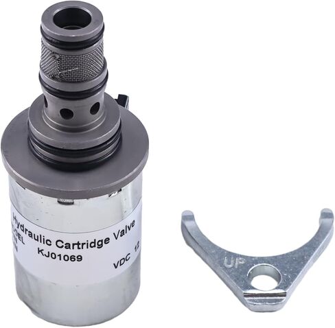 12V Solenoid Valve 195-9700 Compatible with Caterpillar Skid Steer Loader 216 216B 236B3 242B 256C 262C 262C2 272C Multi Terrain Loader 247 247B 247B3 287C2 297C in Saudi Arabia