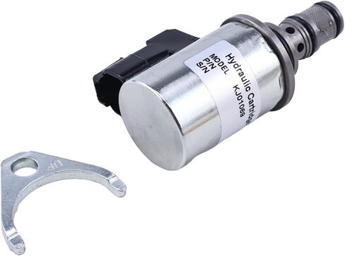12V Solenoid Valve 195-9700 Compatible with Caterpillar Skid Steer Loader 216 216B 236B3 242B 256C 262C 262C2 272C Multi Terrain Loader 247 247B 247B3 287C2 297C in Saudi Arabia