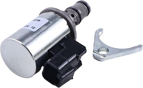 12V Solenoid Valve 195-9700 Compatible with Caterpillar Skid Steer Loader 216 216B 236B3 242B 256C 262C 262C2 272C Multi Terrain Loader 247 247B 247B3 287C2 297C in Saudi Arabia