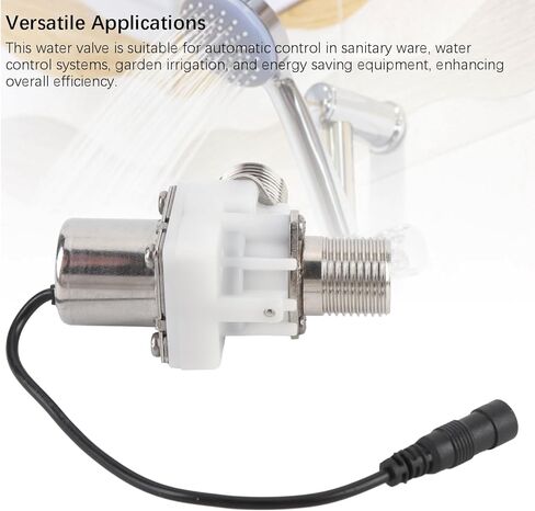 Solid G1 2 in DC 6V Solenoid Valve, N C Normally Closed, Water Inlet Flow Switch for automatic control in sanitary ware, water control systems, garden irrigation in Saudi Arabia