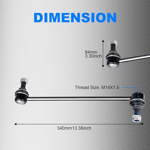 K80230 K90433 Sway Bar Link Front, Stabilizer Bar Link Compatible with Pontiac for Vibe, for Scion for tC, for Toyota for Corolla for Matrix in Saudi Arabia
