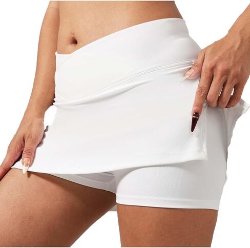 Oplxuo Versatile Skorts for Women Casual Athlete Tennis Skirts Quick Dry Sports Lightweight Golf Workout Skort in Saudi Arabia
